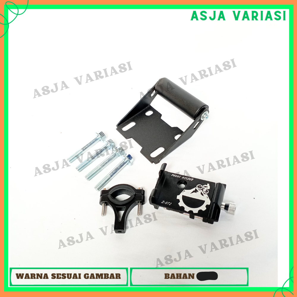 PAKET HOLDER GPS HP PCX 150 160 PHONE HOLDER ALUMUNIUM STANG MOTOR BRAKET BRACKET BREKET HOLDER HAND