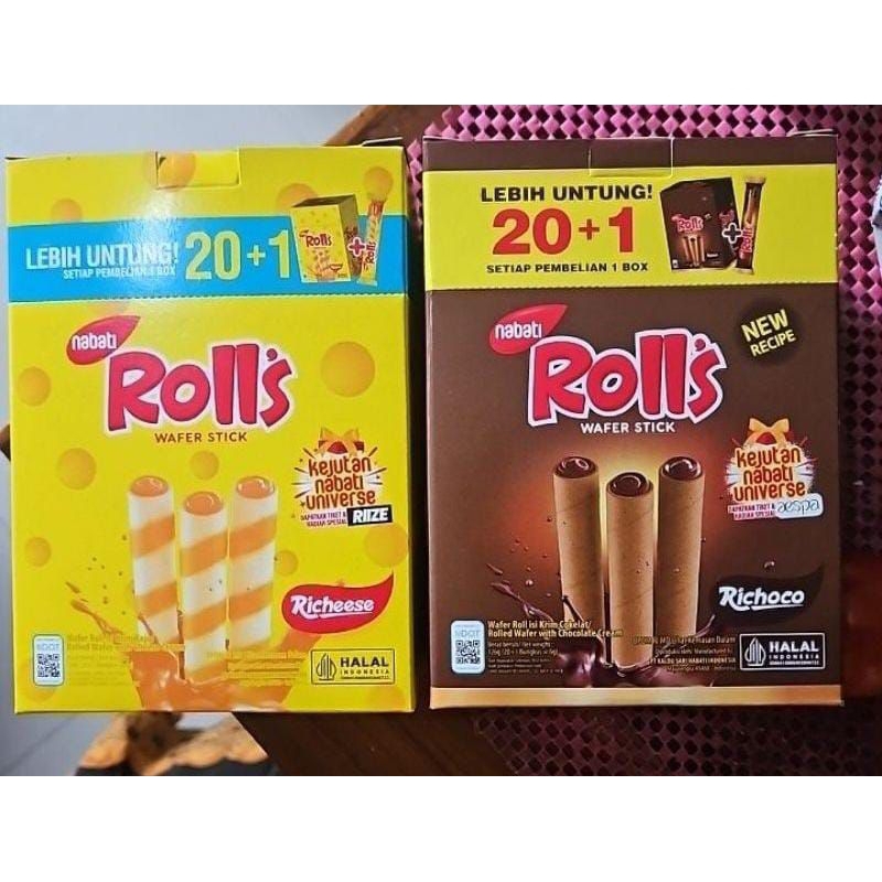 

[Pack] Nabati Rolls Wafer Stick