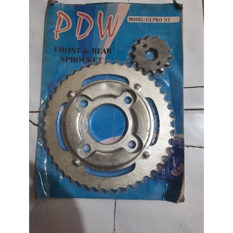 gigi tarik depan belakang glpro neotech/ mega pro