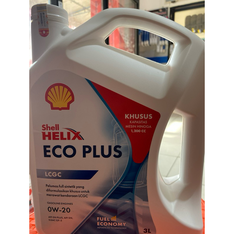 oli shell helix eco 0w-20 LCGC 3L