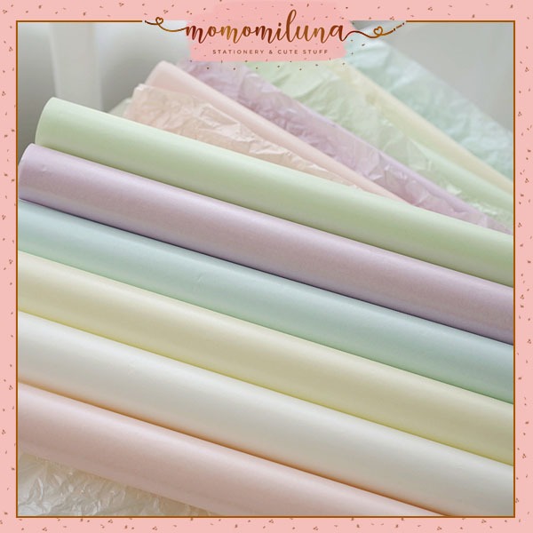 

Pearlescent sydney cellophane flower bouquet wrapping paper kertas buket bunga estetik HB1668