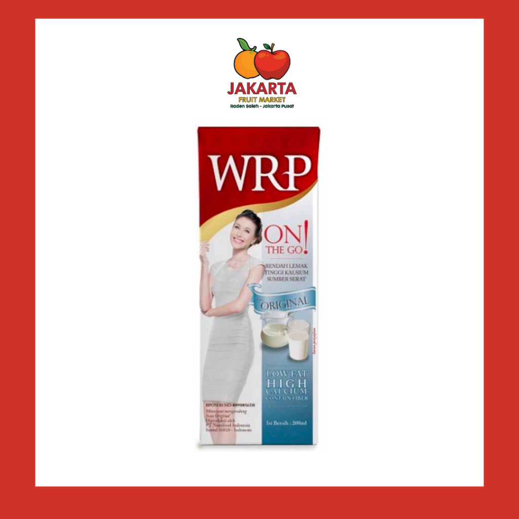 

WRP ON THE GO ORIGINAL 200 ML / SUSU TINGGI SERAT RASA VANILLA