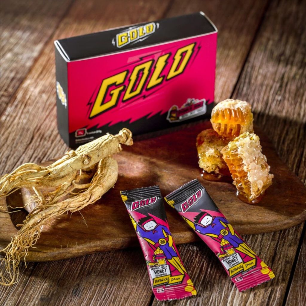Terlaris GOLO ORI Ginseng Botanical Meningkatkan Stamina Vitalitas 1 Box Isi 5 Sachet
