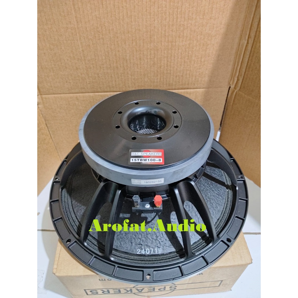 B&C 15TBW100 KOMPONEN SPEAKER 15 INCH 15 TBW 100