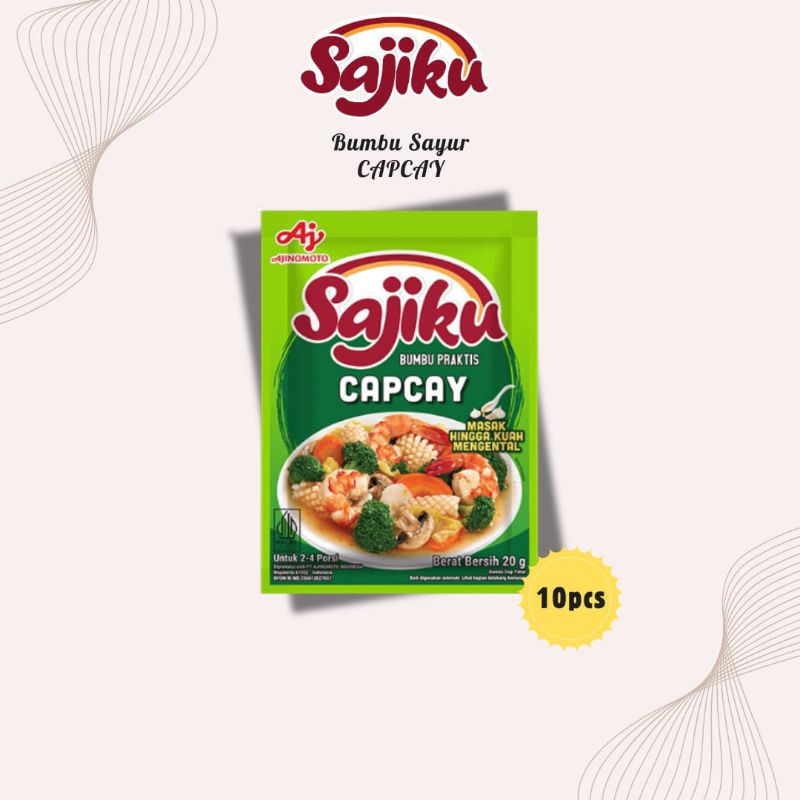 

SAJIKU BUMBU PRAKTIS 20g x 10 SASET