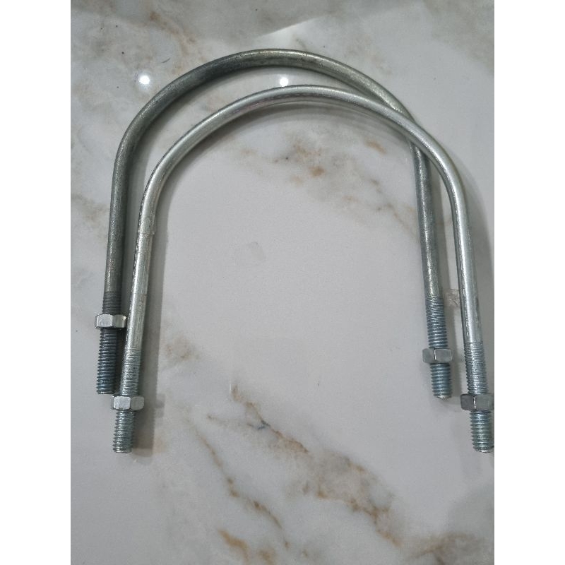U bolt 6 inch Galvanis / Klem U