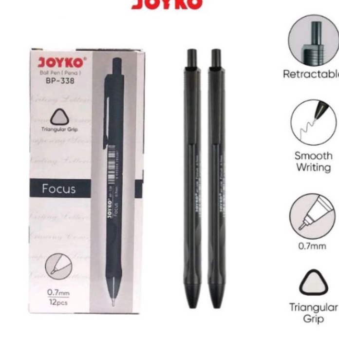 

MURAH Pulpen Vocus Bp3387mm 1pak12pcs