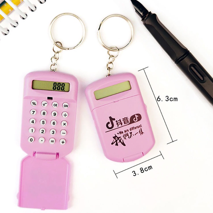 

FLAS SALE Kalkulator Mini Kalkulator Saku Portabel dengan Gantungan Kunci COD