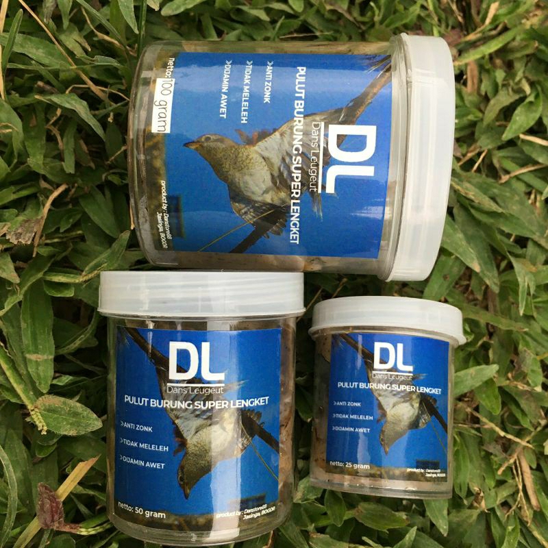 RETATARU. COD PULUT BURUNG SUPER LENGKET 100GRAM SIAP PAKAI ANTI ZONK, PULUT DL