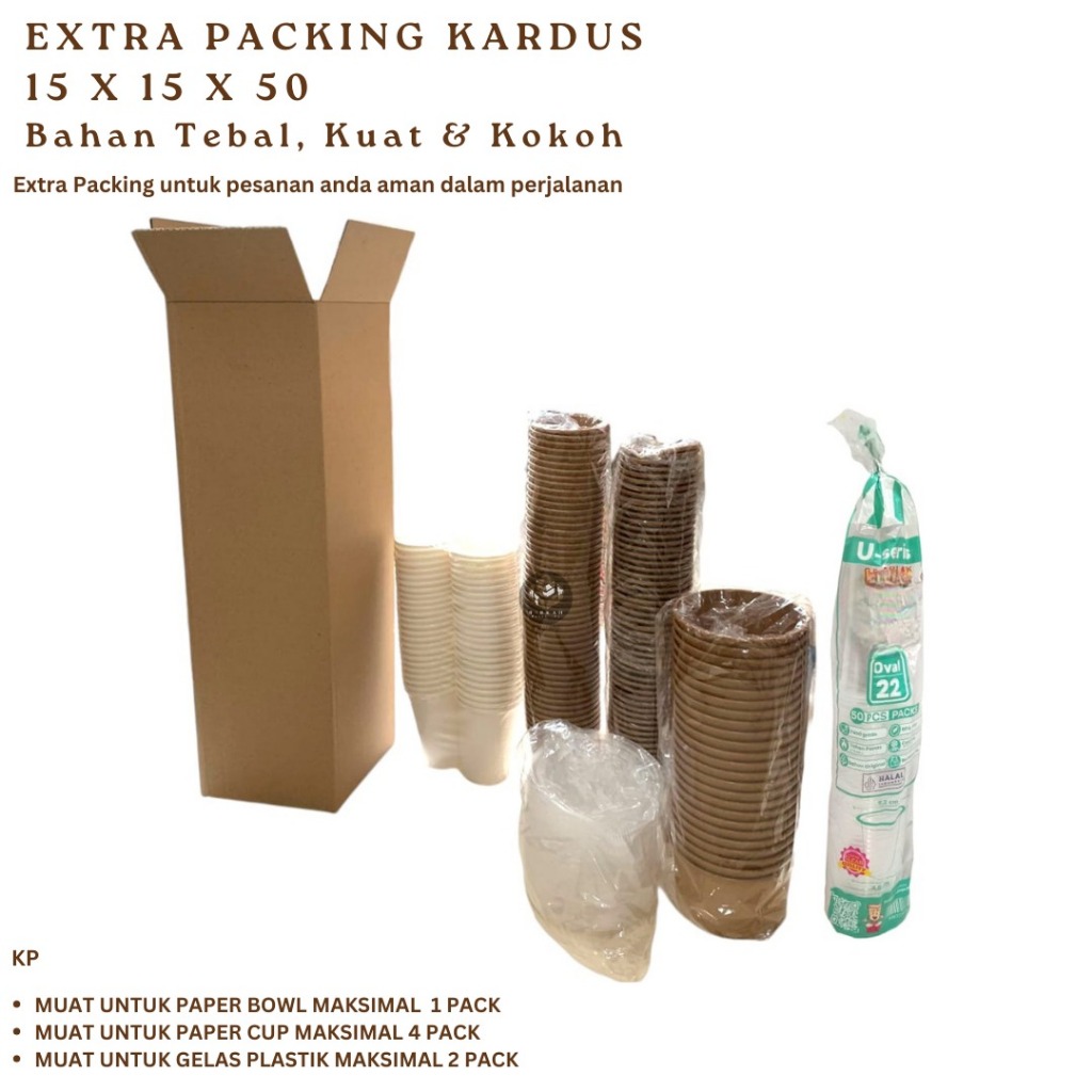 

Kardus Packing Kardus Paket Paper Bowl Cup Gelas Plastik (K.P)