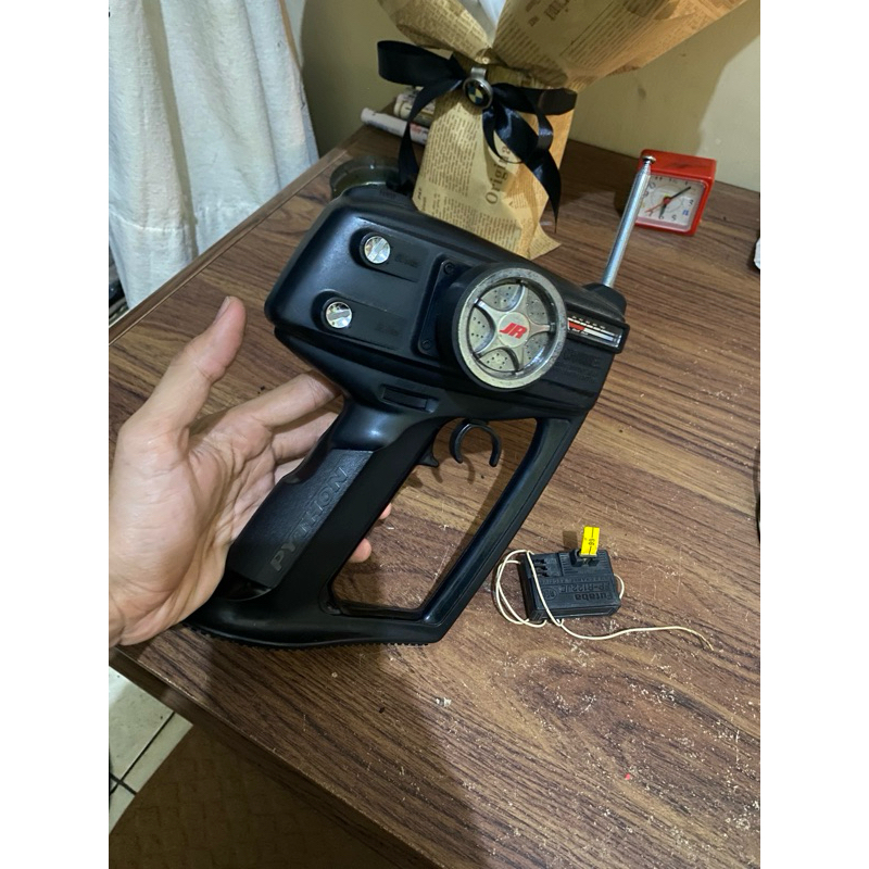 remot (rx/tx) Jr Propo Python dan reciever futaba