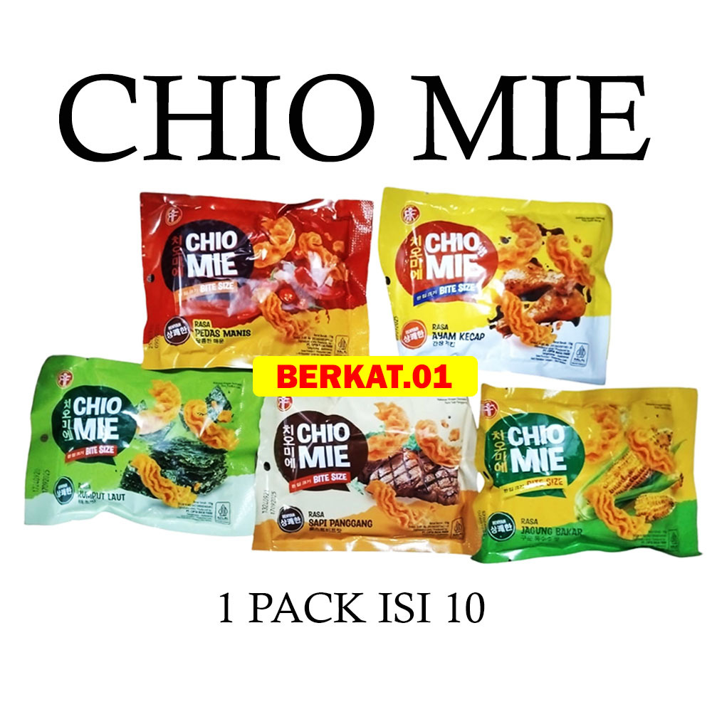 

CHIO MIE SNACK VIRAL KOREA BITE SIZE PACK ISI 10