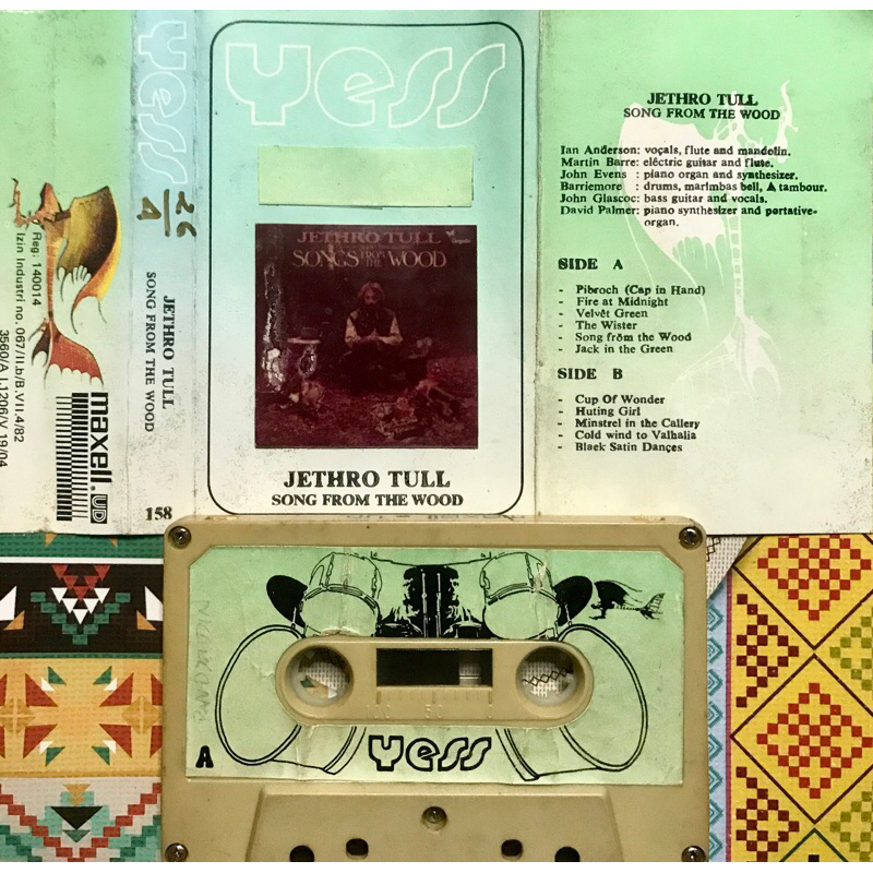 KASET PITA JETHRO TULL SONG FROM THE WOOD