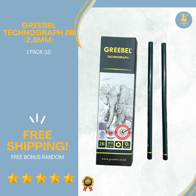 

Greebel Technograph (2,8MM) 2B Harga Terjangkau + Free Bonus Random!!