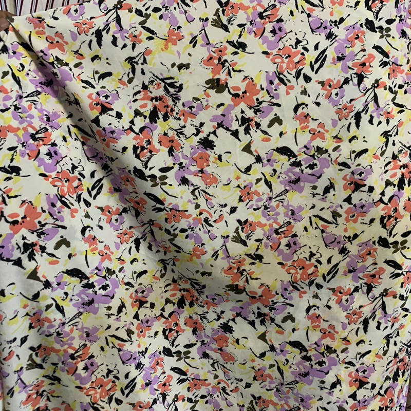 kain crepe motif - kain zara crepe - kain gamis crepe - kain dress crepe import - kain crepe premium