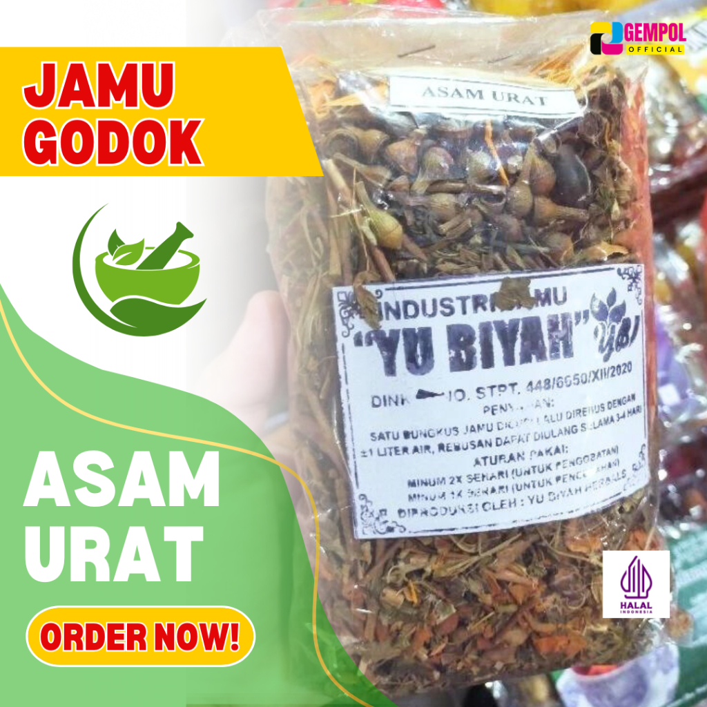

JAMU GODOK ASAM URAT/JAMU GODOK REBUS AMPUH 100%
