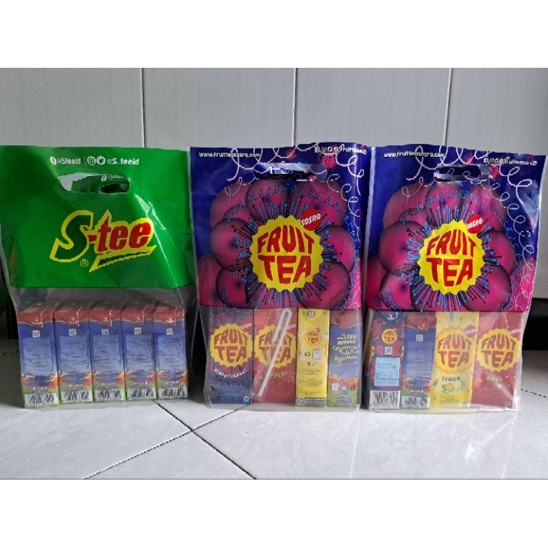 

Paket Hemat Fruit Tea untuk Bingkisan Pernikahan, Ulang Tahun, Hajatan Dll.