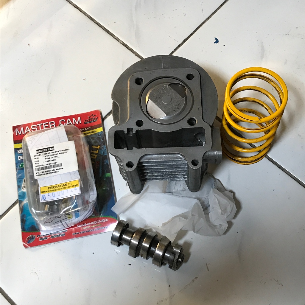 BLOK SEHER 115CC 52MM BEAT KARBU, NOKEN AS BRT T1 BEAT KARBU, NOKEN AS ORIGINAL BEAT KARBU