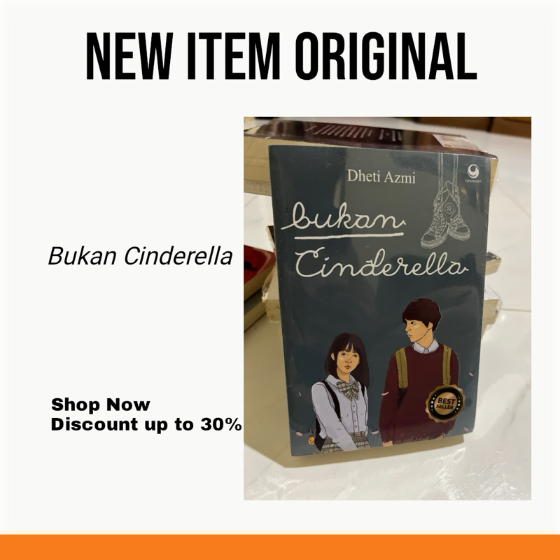 Buku Obral Gramedia - New Item - Novel Bukan Cinderella