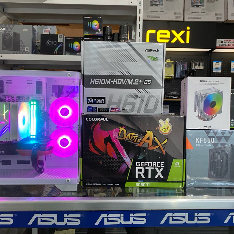 PC GAMING EDITING RENDERING I5 GEN12 | RTX 3060TI 8GB | RAM 16GB DDR5