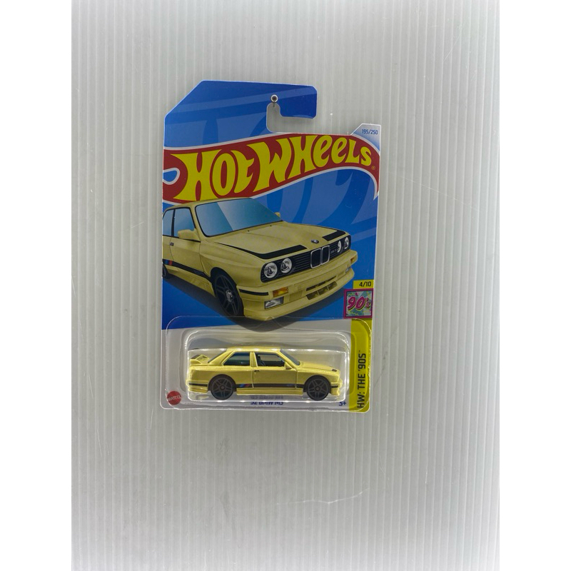 Hotwheels 92 Bmw M3 Kuning