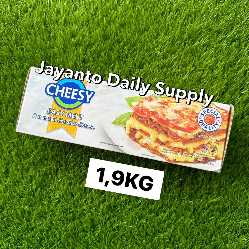 

CHEESY EASY MELT 1,9KG / KEJU CHEDDAR MUDAH LUMER - 100% HALAL