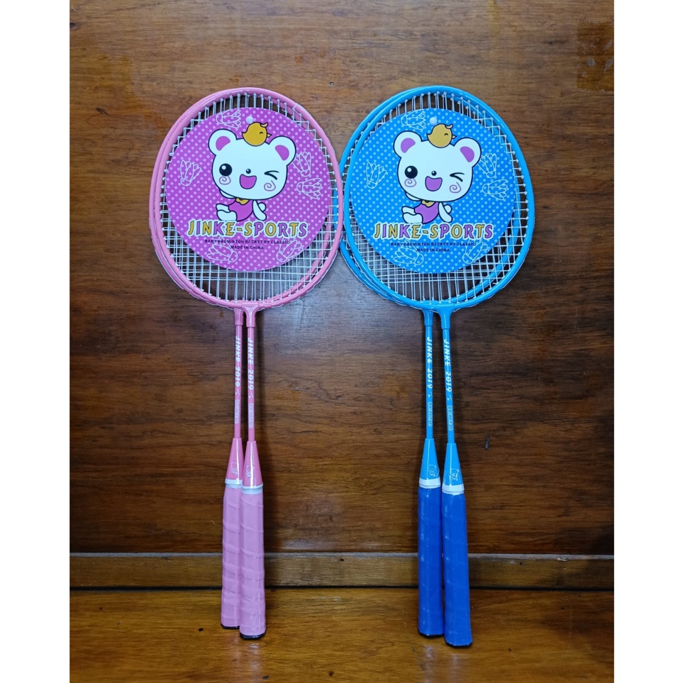 Diskon sd 6 Raket Badminton Anak Isi 2 JINKE SPORTS