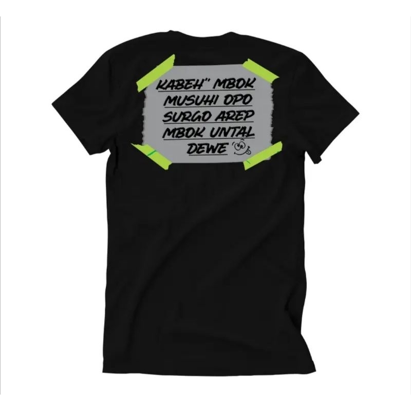 KAOS KABEH" MBOK PISUHI OPO SURGO AREP MBOK UNTAL DEWE