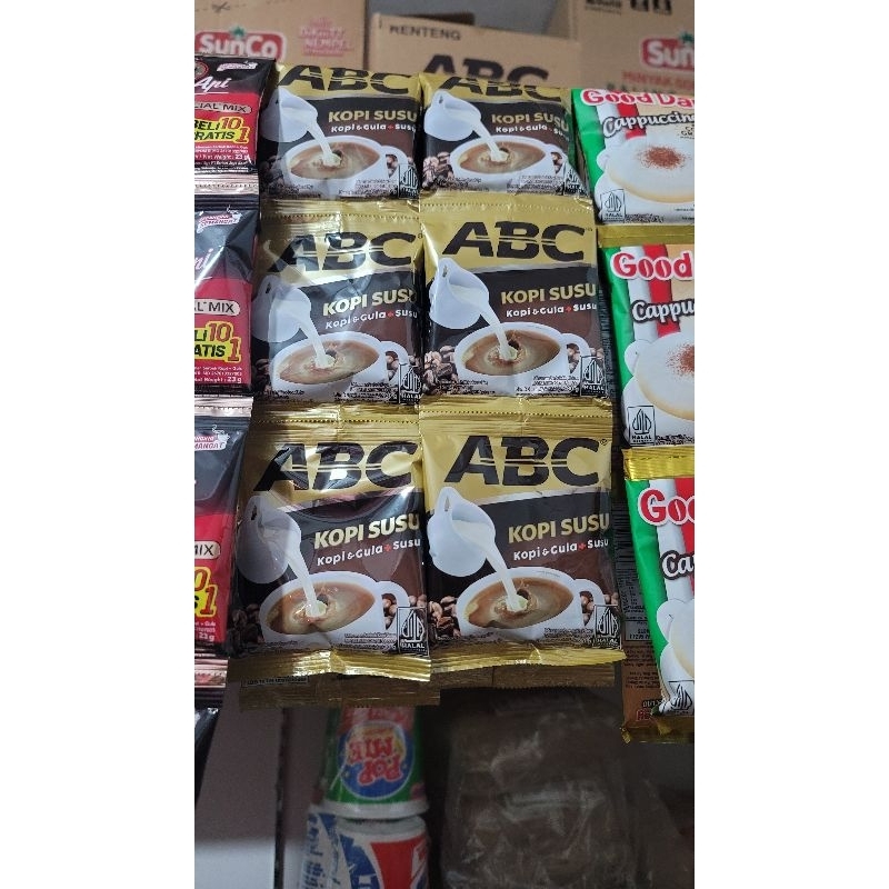 

ABC kopi susu renteng ( 30gr)