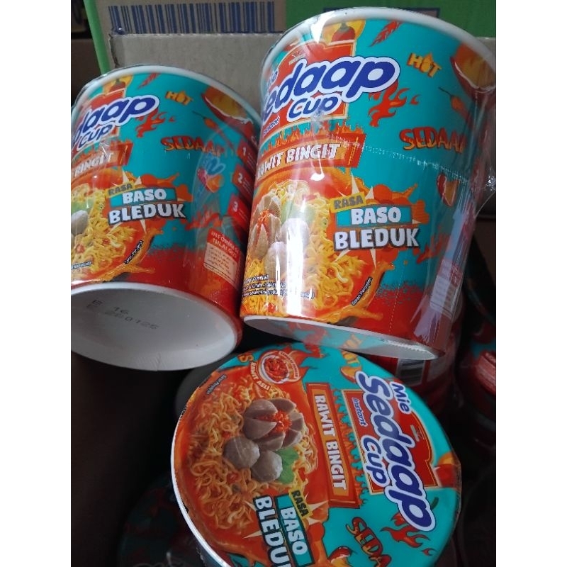 

sedaap cup rasa baso bleduk paket isi 4