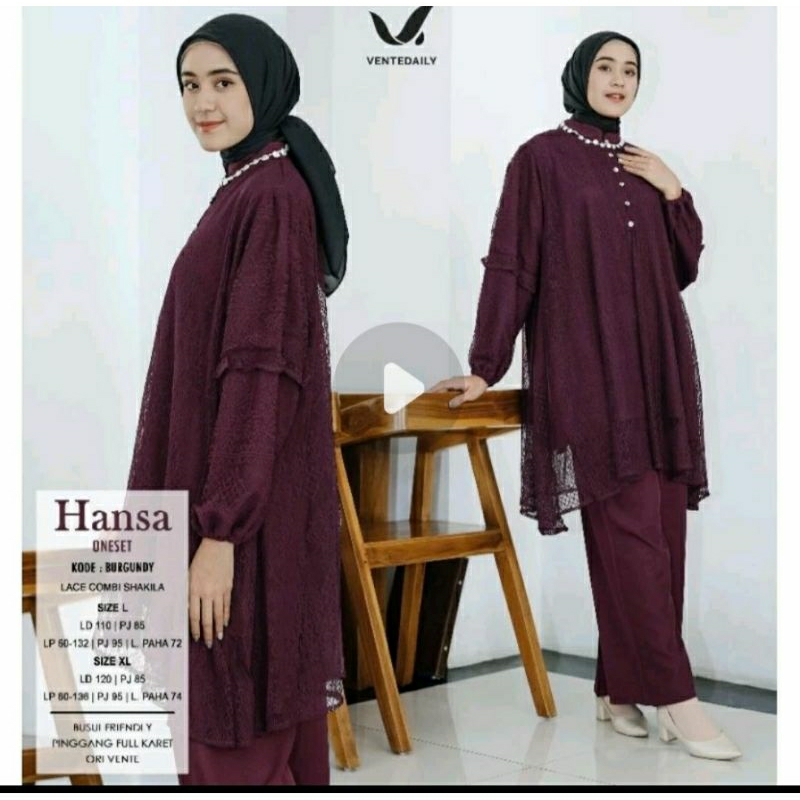 One set vente daily maroon