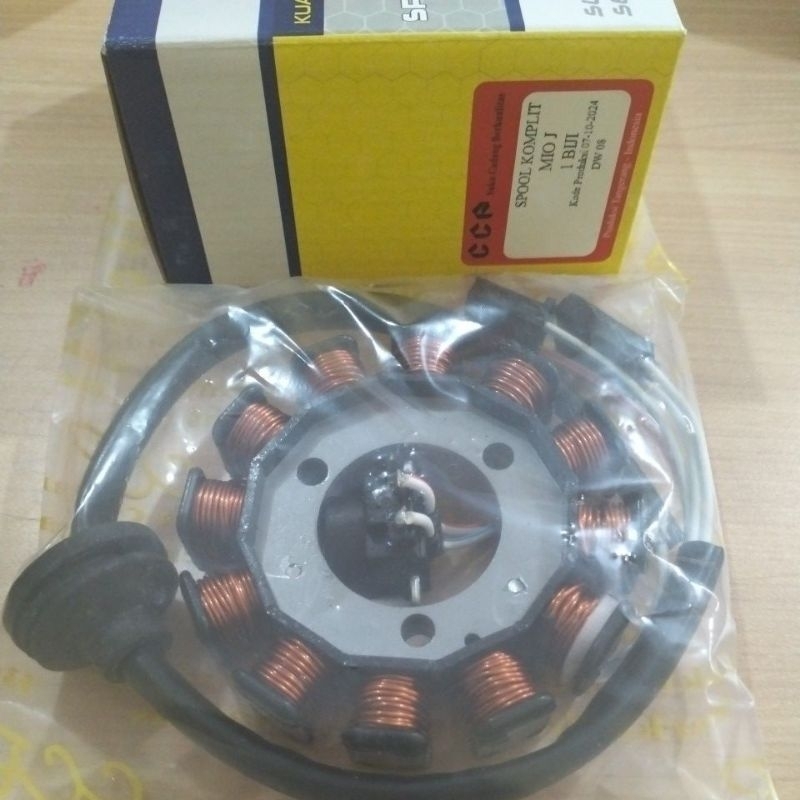 SPOOL ASSY+FULSER MIO J CCP SPUL LAMPU KOMPLIT SPUL JALAN MOTOR YAMAHA