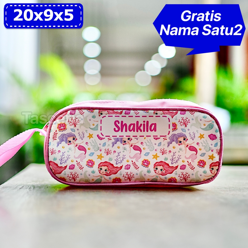 

Pencil Case Anak Custom Mermaid Lucu