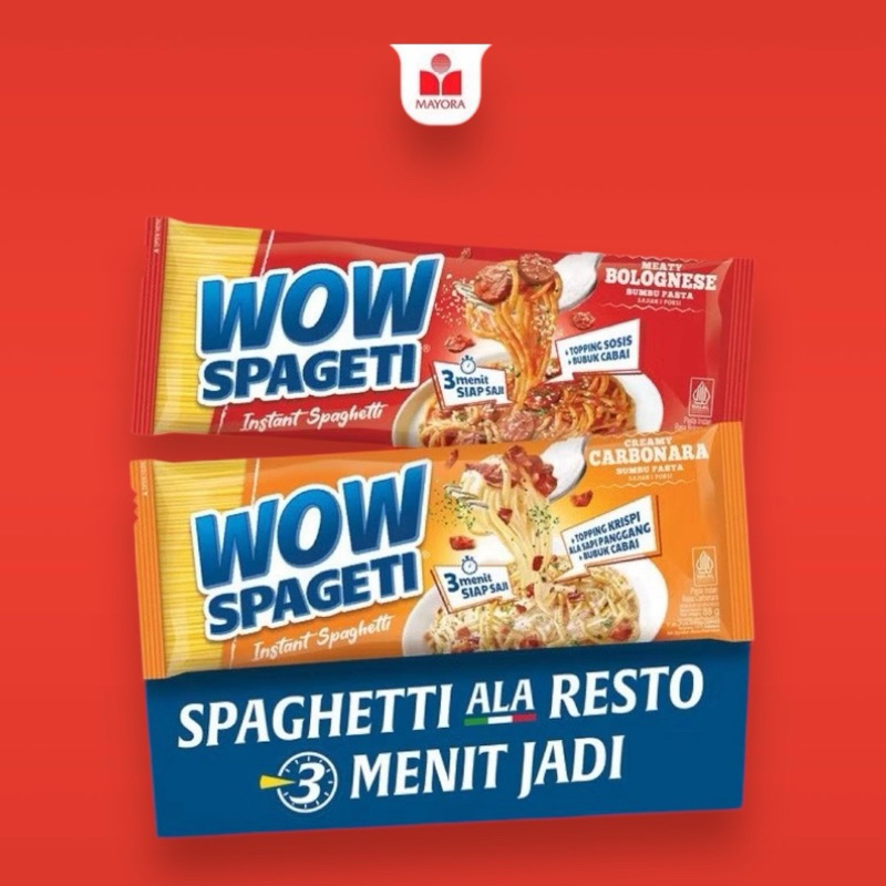 

WOW SPAGETI INSTANT ALL VARIANT 88GR