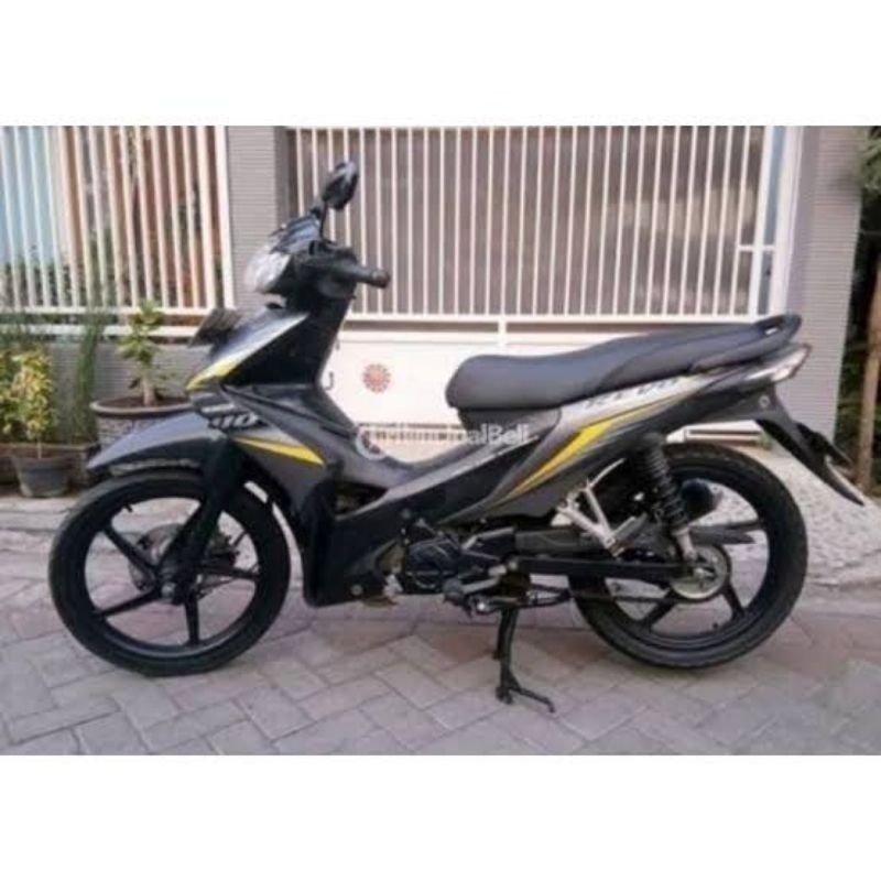 striping Lis standar Honda revo 110 Hitam kuning