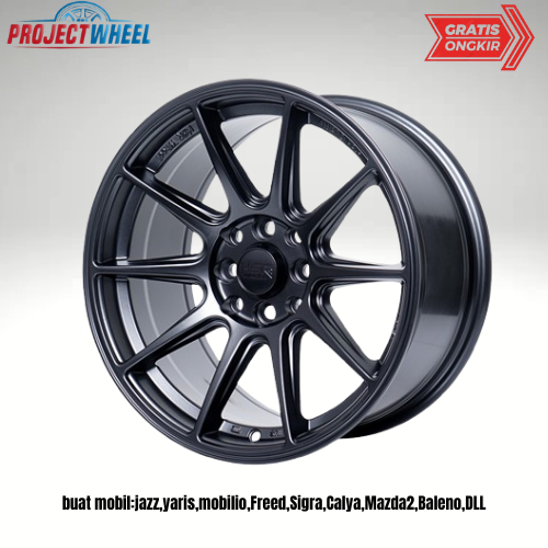 VELG TAPAK LEBAR HSR SHINJUKU RING 16X7-8 H8X100-114 ET35-30 KEREN