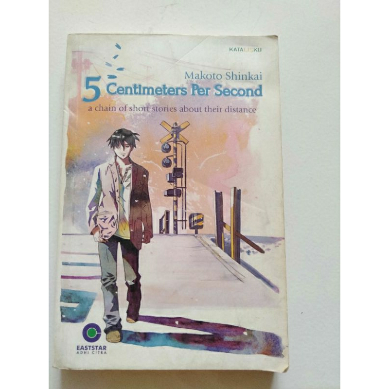 novel second 5 Centimeters Per Second, Makoto Shinkai