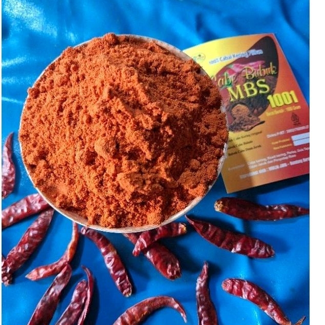 

cabe bubuk halus AIDA merah super pedas terbuat dari cabe alami 500gram