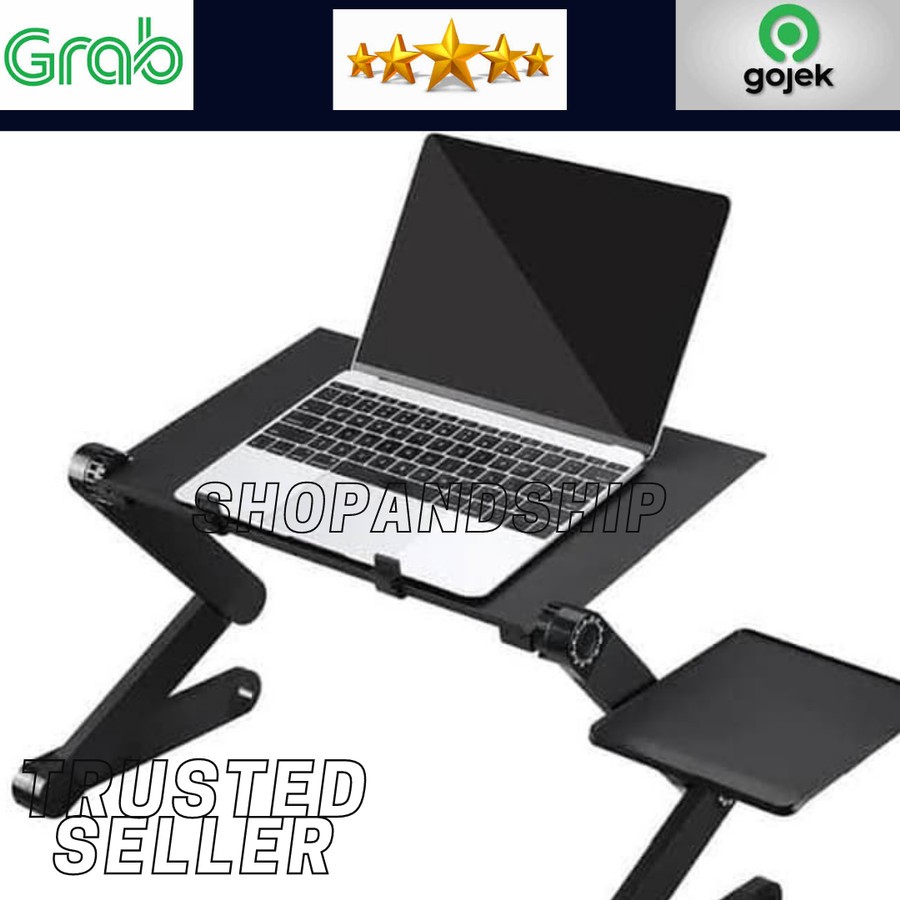 Meja Laptop Komputer Lipat Portable Desk Folding Table Computer Stand