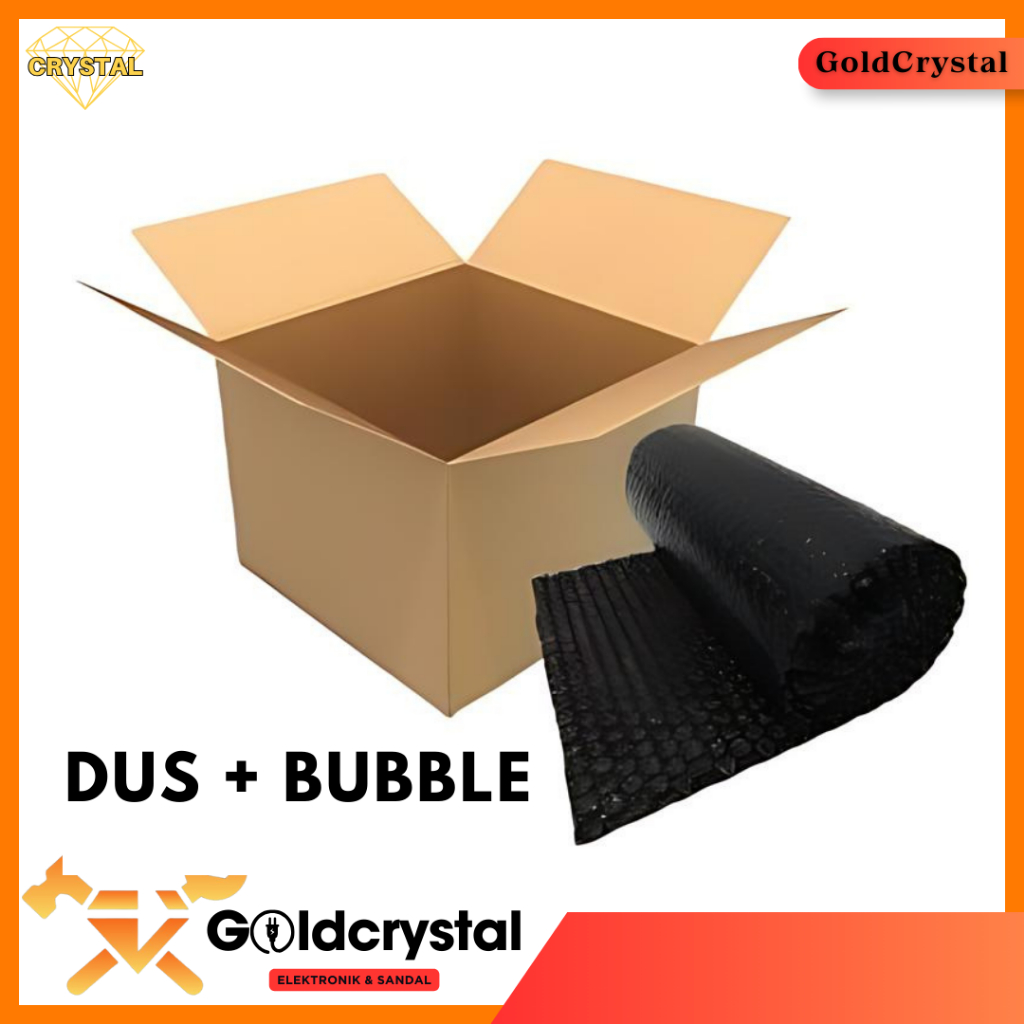 

EXTRA BUBBLE WRAP / BUBBLE DAN DUS TAMBAHAN AGAR PAKET LEBIH AMAN