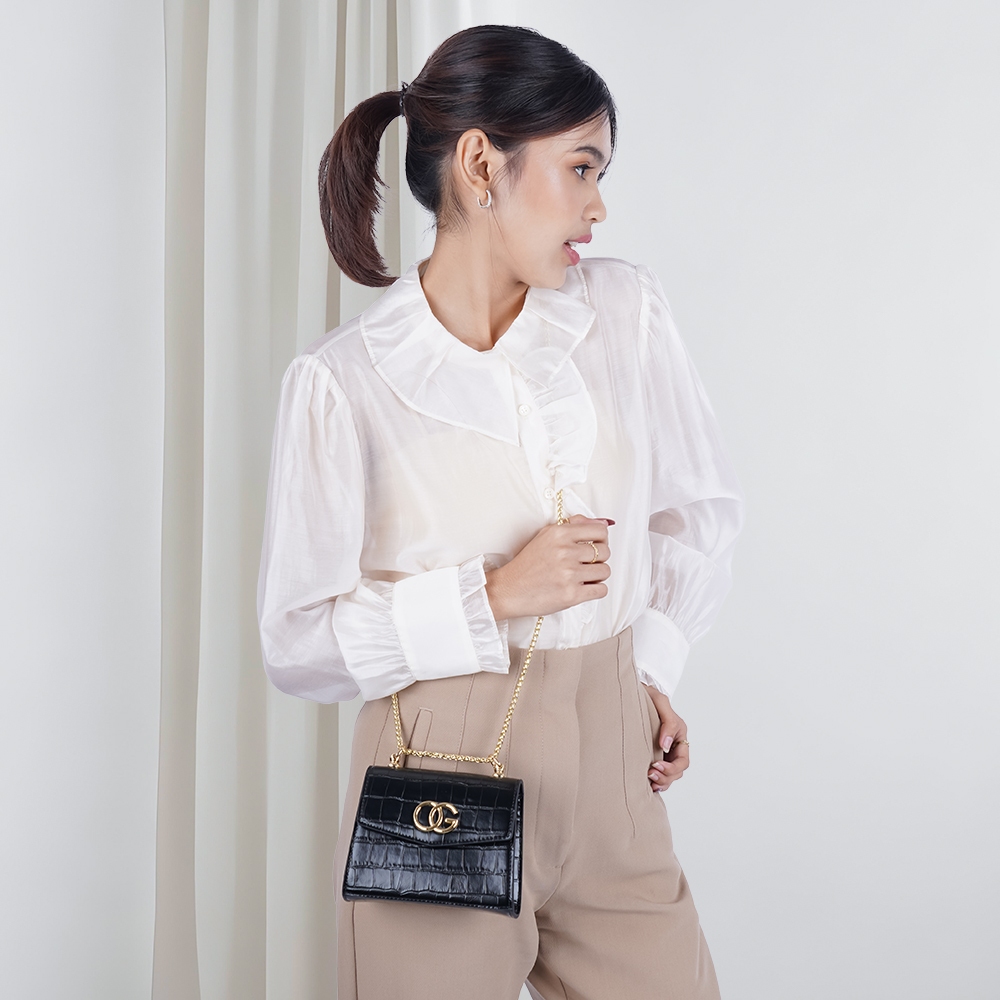 OGGI Ascoli Croco Flap + Free Box S