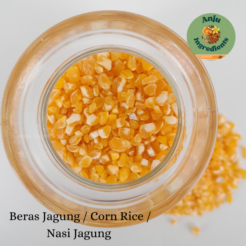 

Beras jagung 250gram / corn rice / nasi jagung