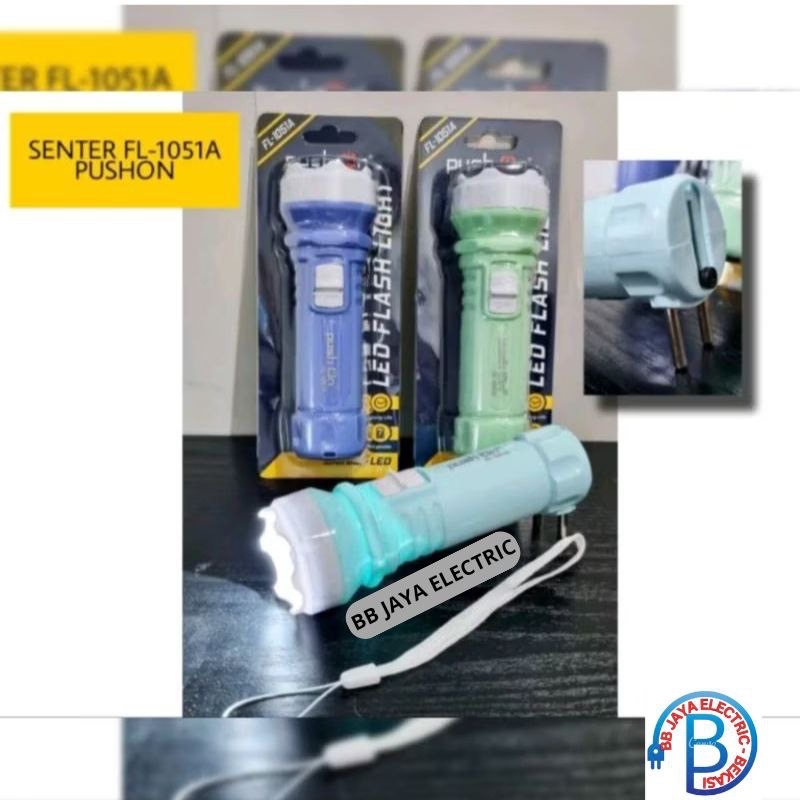 Senter LED Push On FL-1051A / Senter Push On