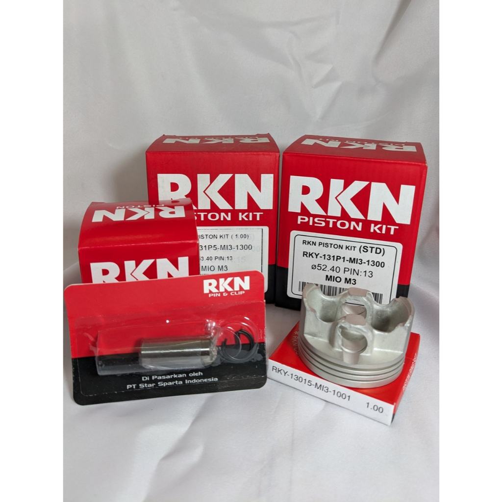 Piston Kit MIO M3 125 RKN RIK RIKEN oversize STD/100