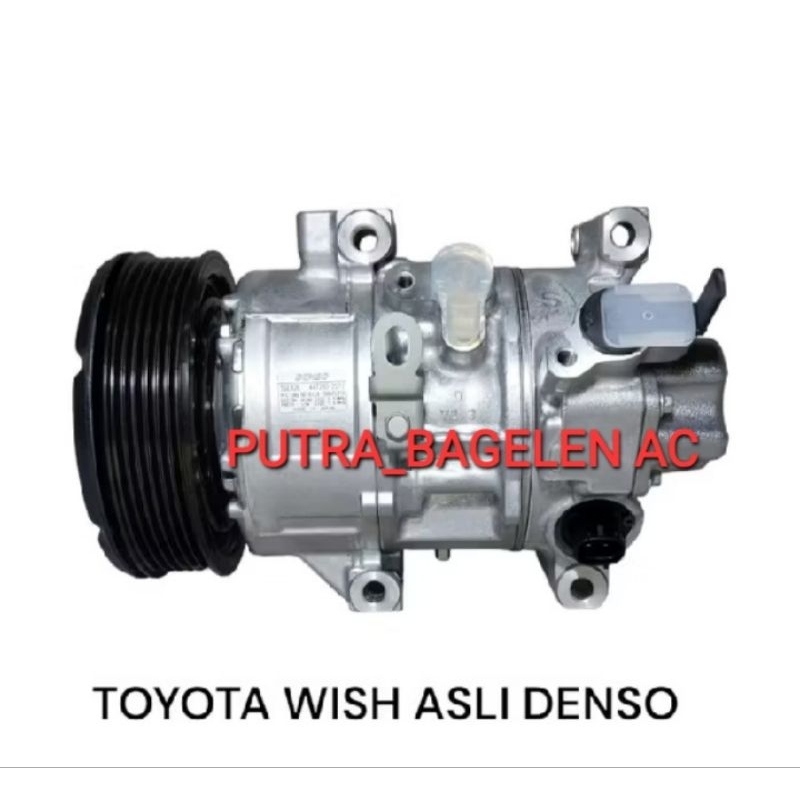 compresor kompresor ac mobil original denso TOYOTA WISH