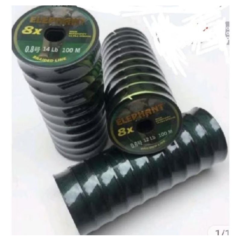 Pe elephant / fusy x8 100m