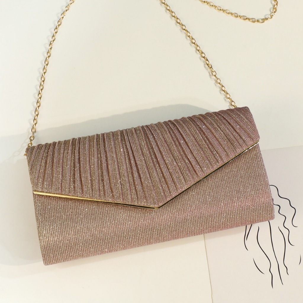 Dalmi Clutch Bag Tas Pesta Wanita Genggam Dan Jinjing Dompet Tas Kondangan Mewah Elegan Kekinian -