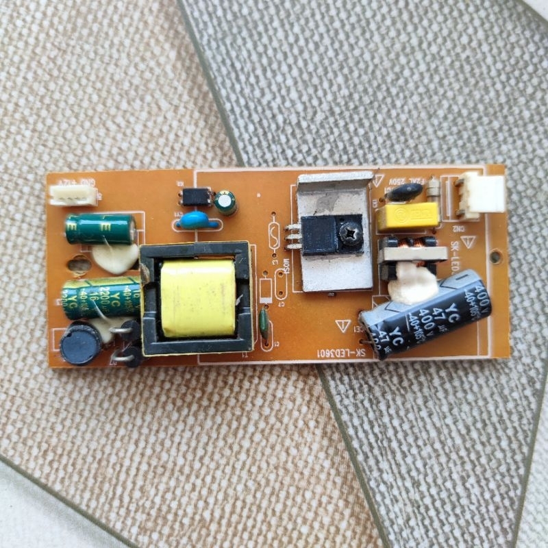 power suplay ace matic regulator psu tv mitochiba 22" LED TV 2922