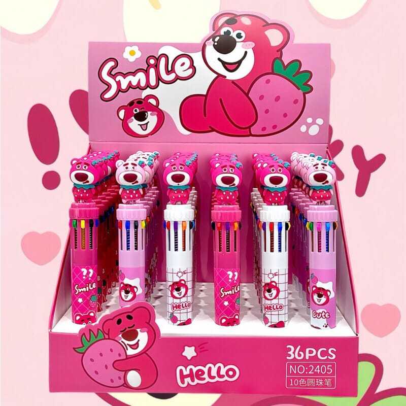 

2PCS PULPEN 10 WARNA LOTSO SANRIO KUROMI MELODY CINNAMOROLL UNICORN / PEN CETEK 10 COLOUR