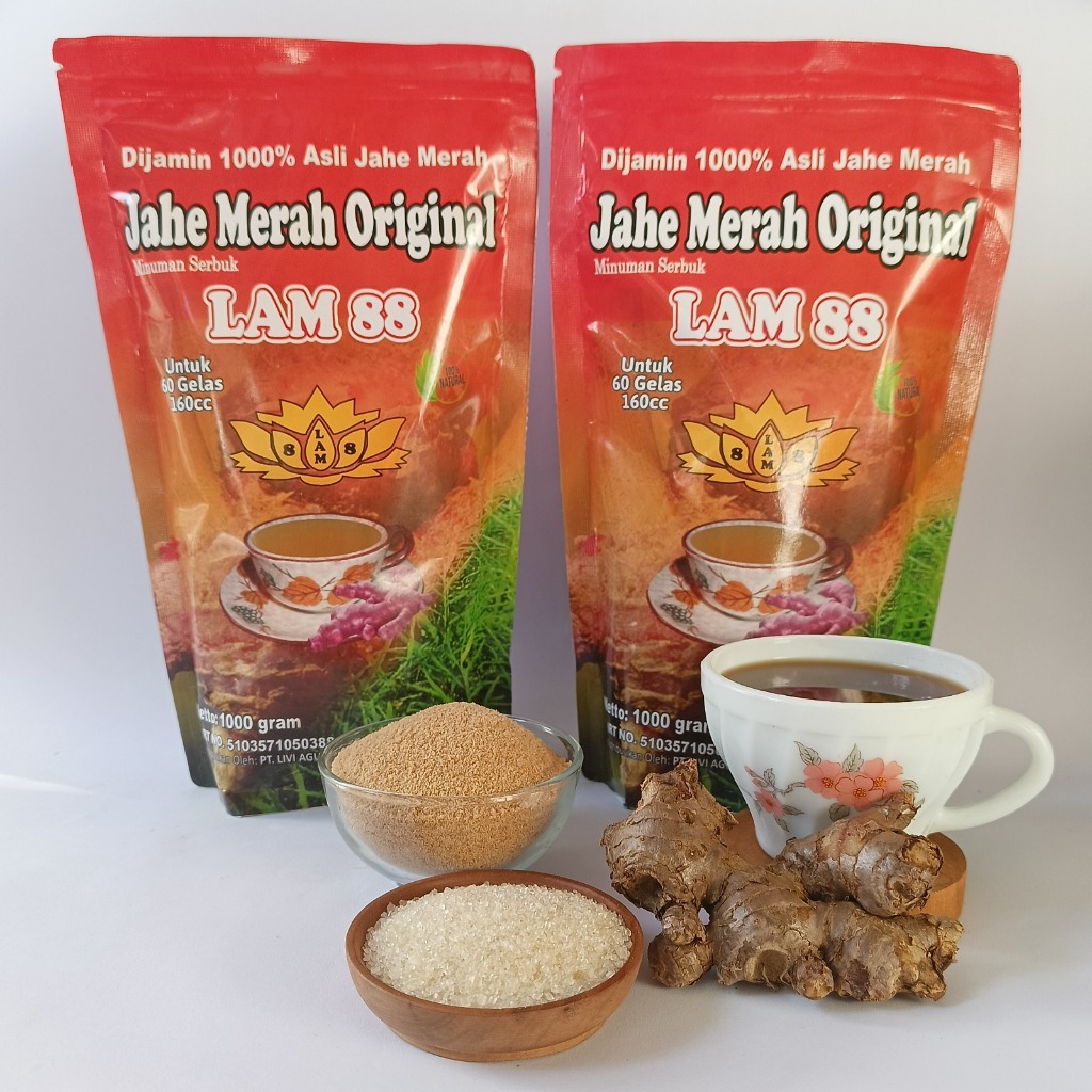 

jahe merah plus gula LAM 88 1kg